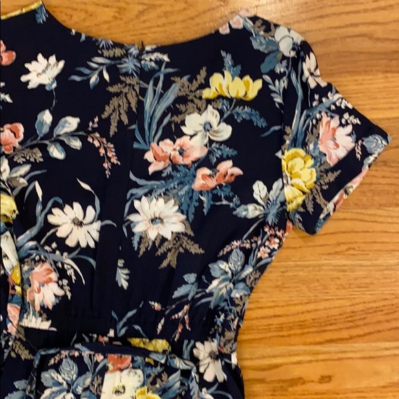 LOFT Pants & Jumpsuits Loft Floral Jumpsuit Poshmark